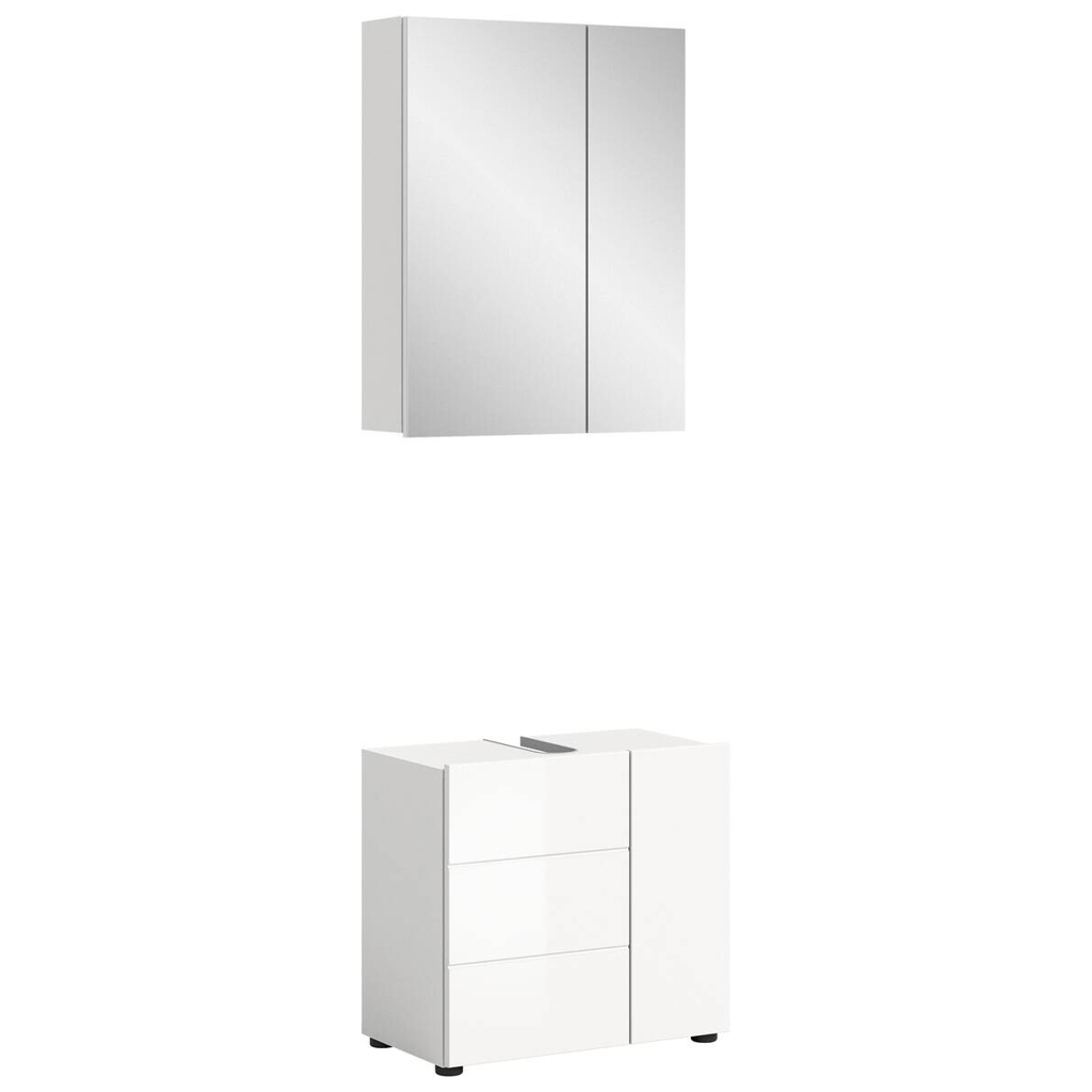 Badezimmer-Set VIRA
weiß weiß Hochglanz B/H/T: ca. 60x190x34 cm