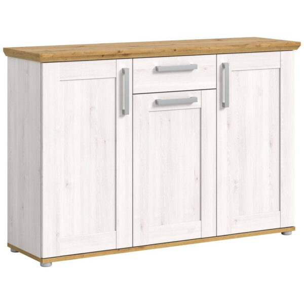 Kommode Verona
Sibiu Lärche Nachbildung Eiche Artisan Nachbildung B/H/T: ca. 137x92x39 cm