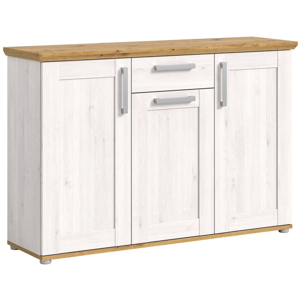 Kommode Verona
Sibiu Lärche Nachbildung Eiche Artisan Nachbildung B/H/T: ca. 137x92x39 cm