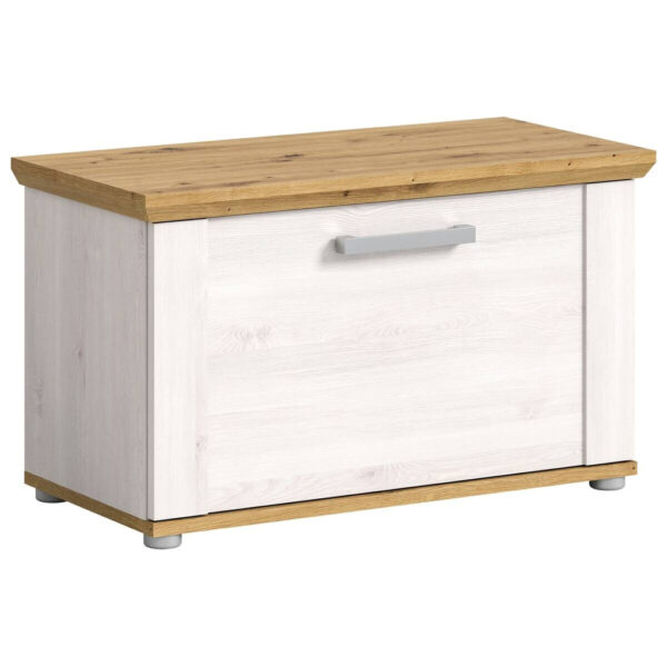 xonox.home Sitzbank Verona Sibiu Lärche Nachbildung Eiche Artisan Nachbildung B/H/T: ca. 80x47x39 cm