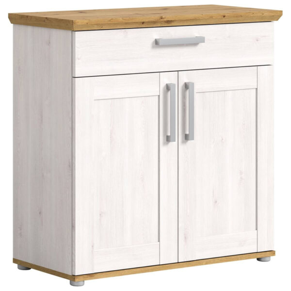 xonox.home Schuhschrank Verona Sibiu Lärche Nachbildung Eiche Artisan Nachbildung B/H/T: ca. 95x92x39 cm