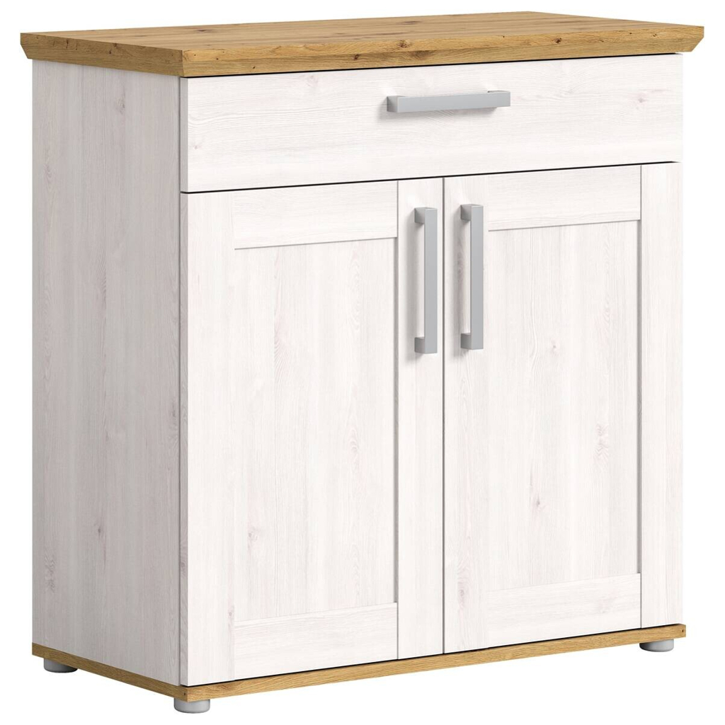 xonox.home Schuhschrank Verona Sibiu Lärche Nachbildung Eiche Artisan Nachbildung B/H/T: ca. 95x92x39 cm