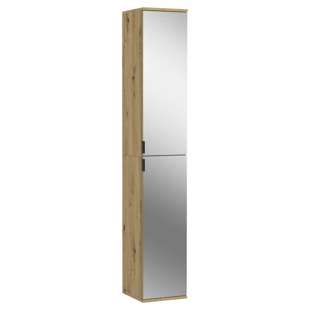 Spiegelschrank PROJEKT
Eiche Artisan Nachbildung Spiegel Spanplatte B/H/T: ca. 30x193x34 cm
