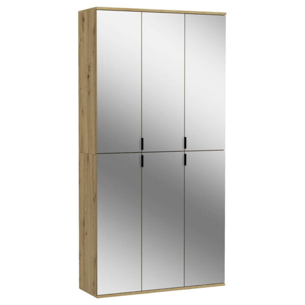 4066432022054 Garderobe PROJEKT
Eiche Artisan Nachbildung Spiegel B/H/T: ca. 91x193x34 cm