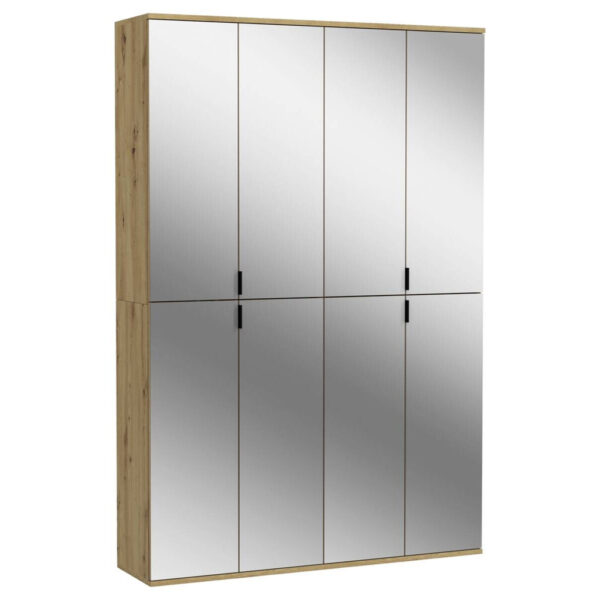Garderobe PROJEKT
Eiche Artisan Nachbildung Spiegel B/H/T: ca. 122x193x34 cm