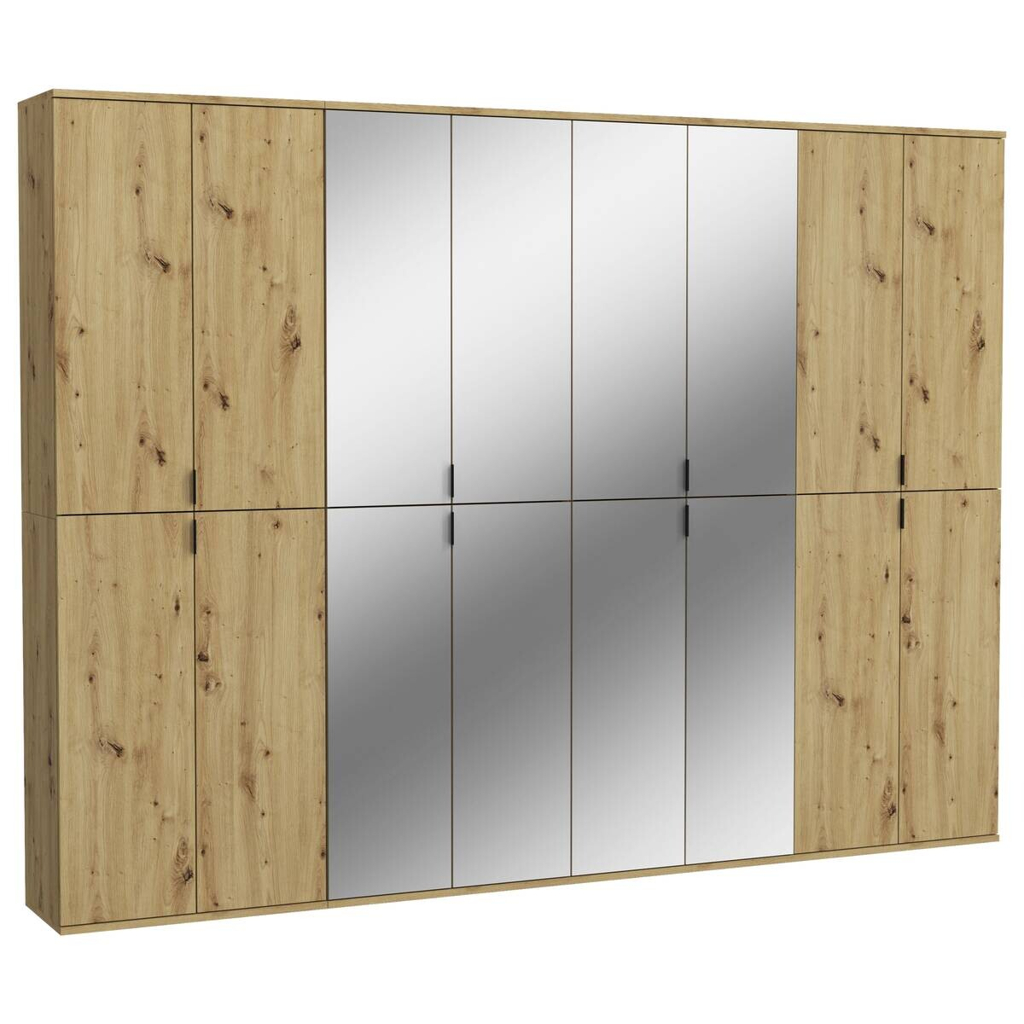 Garderobe PROJEKT
Eiche Artisan Nachbildung Spiegel B/H/T: ca. 244x193x34 cm