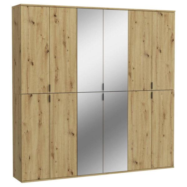 Garderobe PROJEKT
Eiche Artisan Nachbildung Spiegel B/H/T: ca. 183x193x34 cm