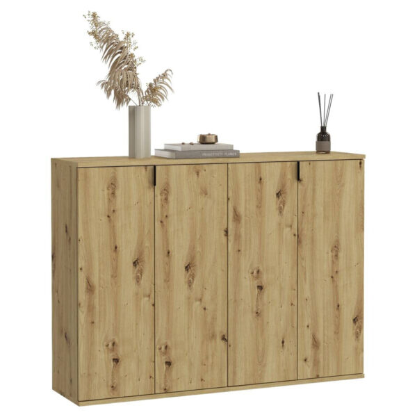 4066432022238-1 Garderobe PROJEKT
Eiche Artisan Nachbildung B/H/T: ca. 122x99x34 cm