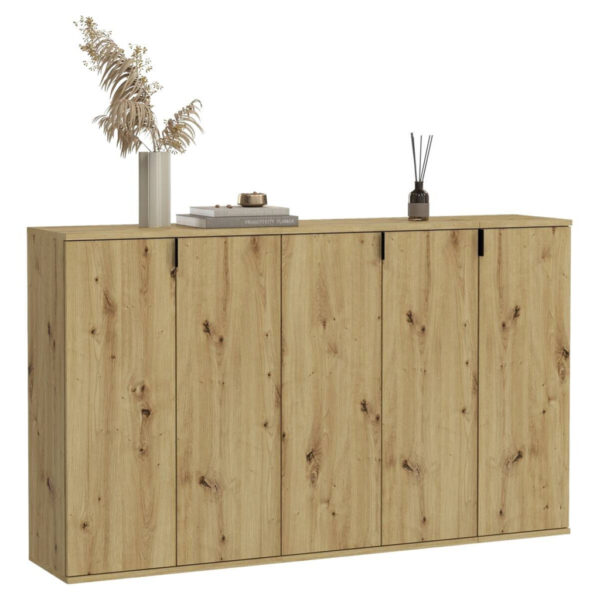 xonox.home Garderobe PROJEKT Eiche Artisan Nachbildung B/H/T: ca. 152x99x34 cm xonox.home Garderobe PROJEKT Eiche Artisan Nachbildung B/H/T: ca. 152x99x34 cm