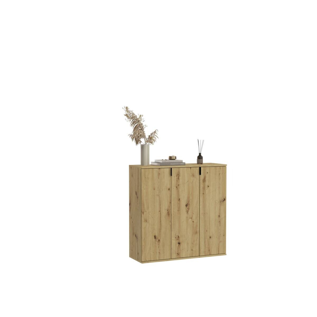 xonox.home Garderobe PROJEKT Eiche Artisan Nachbildung B/H/T: ca. 91x99x34 cm