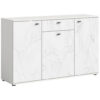 POCO Sideboard Stone weiß Marmoroptik B/H/T: ca. 139x88x41 cm POCO Sideboard Stone weiß Marmoroptik B/H/T: ca. 139x88x41 cm