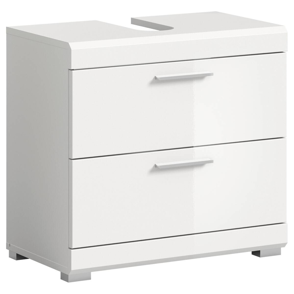 Waschbeckenunterschrank Scout
weiß weiß Hochglanz B/H/T: ca. 60x56x37 cm