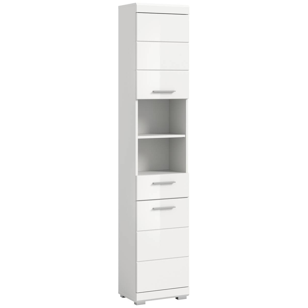 Badhochschrank Scout
weiß weiß Hochglanz B/H/T: ca. 37x191x31 cm