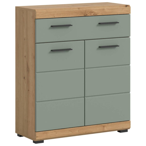 xonox.home Schrank Scout Eiche Artisan Nachbildung salbei Nachbildung B/H/T: ca. 74x88x31 cm
