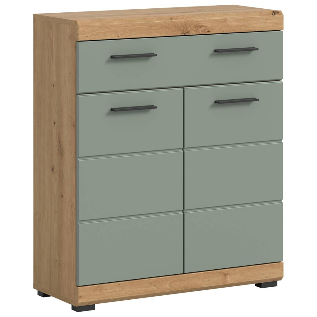 xonox.home Schrank Scout Eiche Artisan Nachbildung salbei Nachbildung B/H/T: ca. 74x88x31 cm