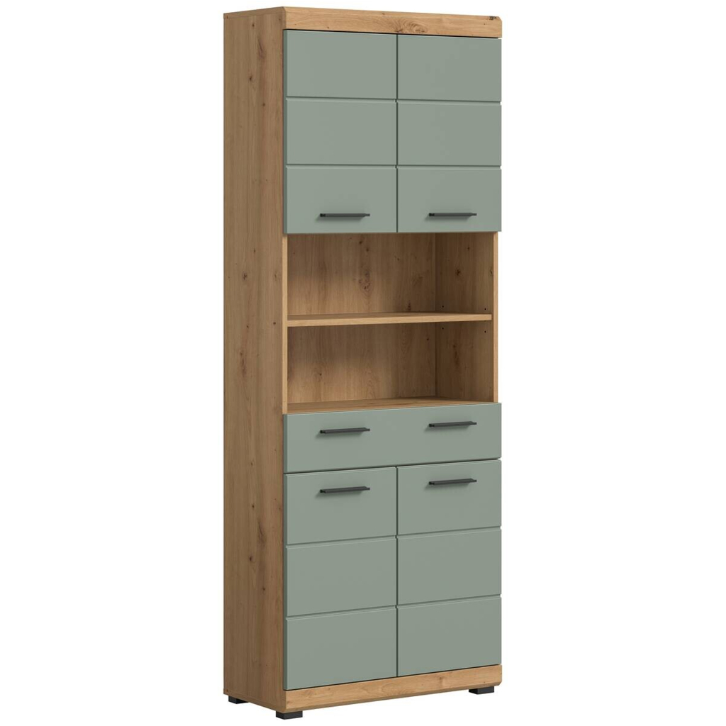 Badhochschrank Scout
Eiche Artisan Nachbildung salbei Nachbildung B/H/T: ca. 74x191x31 cm