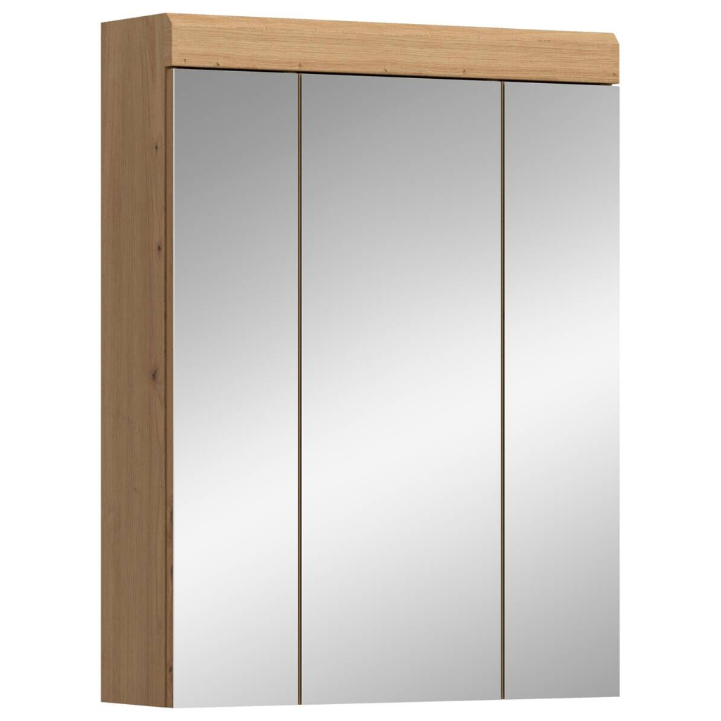 Spiegelschrank Scout
Eiche Artisan Nachbildung salbei Nachbildung B/H/T: ca. 60x79x18 cm