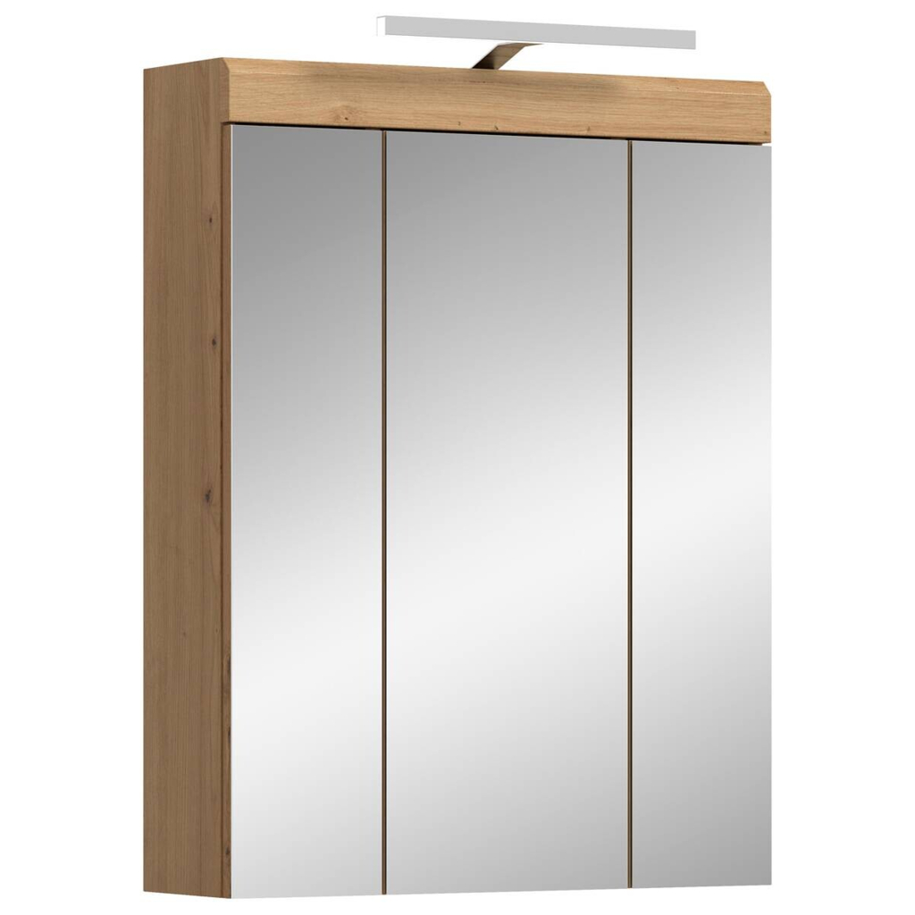 Spiegelschrank Scout
Eiche Artisan Nachbildung salbei Nachbildung B/H/T: ca. 60x79x37 cm