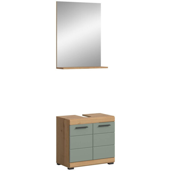 4066432031896 Badezimmer-Set Scout
Eiche Artisan Nachbildung salbei Nachbildung B/H/T: ca. 60x191x34 cm