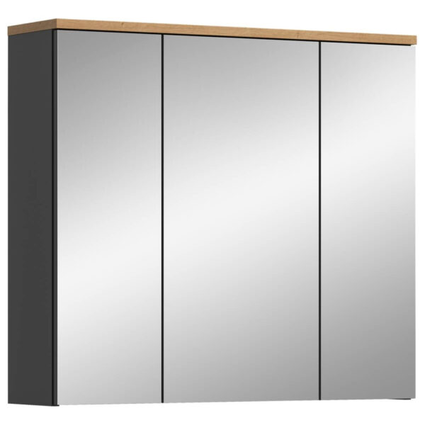 Spiegelschrank Canu
Basalt Eiche Artisan Nachbildung B/H/T: ca. 80x73x21 cm