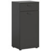 xonox.home Schuhschrank Delton Basalt Nachbildung B/H/T: ca. 53x37x43 cm