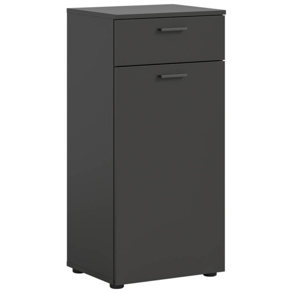 xonox.home Schuhschrank Delton Basalt Nachbildung B/H/T: ca. 53x37x43 cm