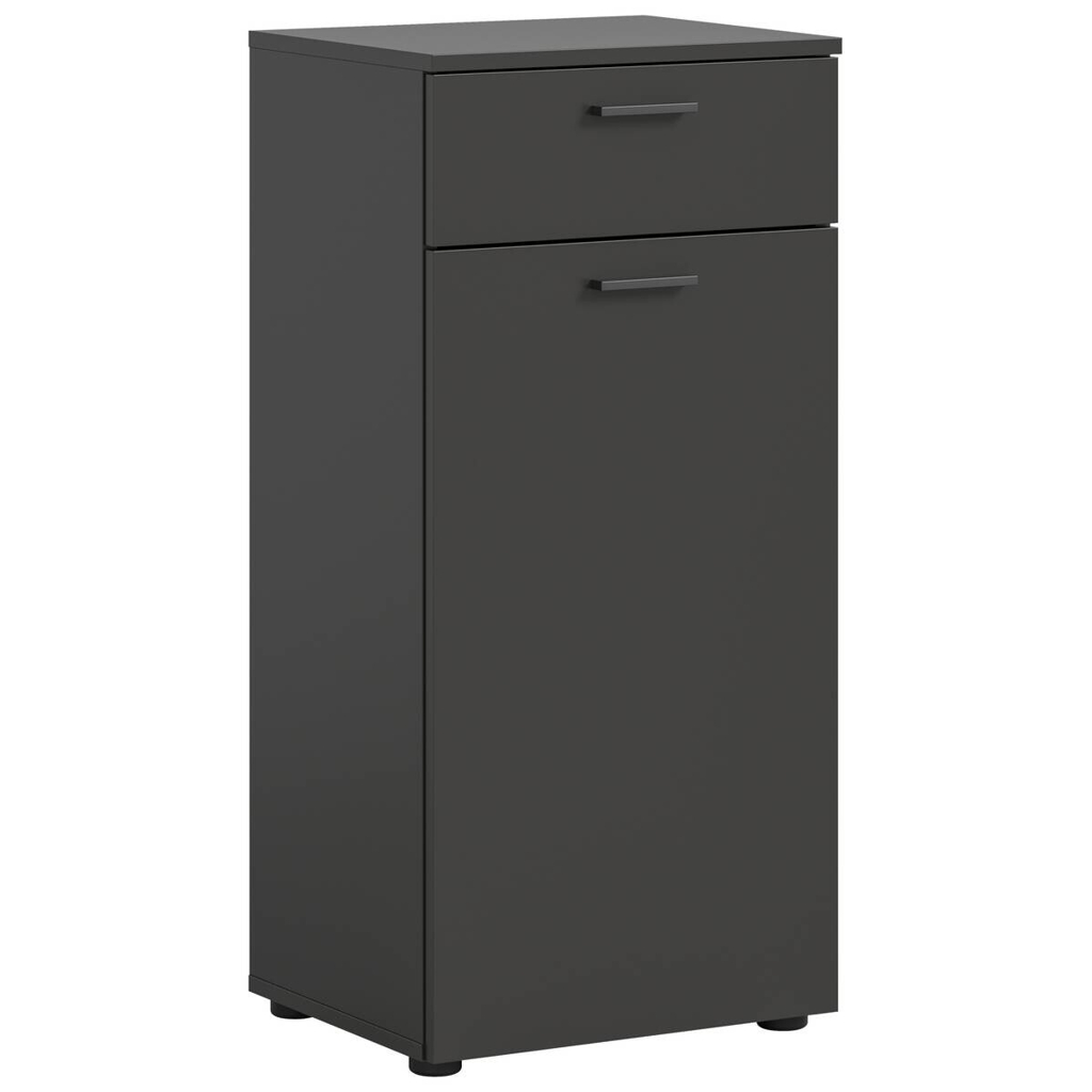 xonox.home Schuhschrank Delton Basalt Nachbildung B/H/T: ca. 53x37x43 cm