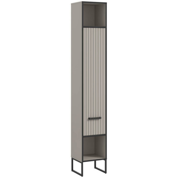 Badhochschrank BAGNO
schwarz Kaschmirgrau Nachbildung B/H/T: ca. 30x192x32 cm