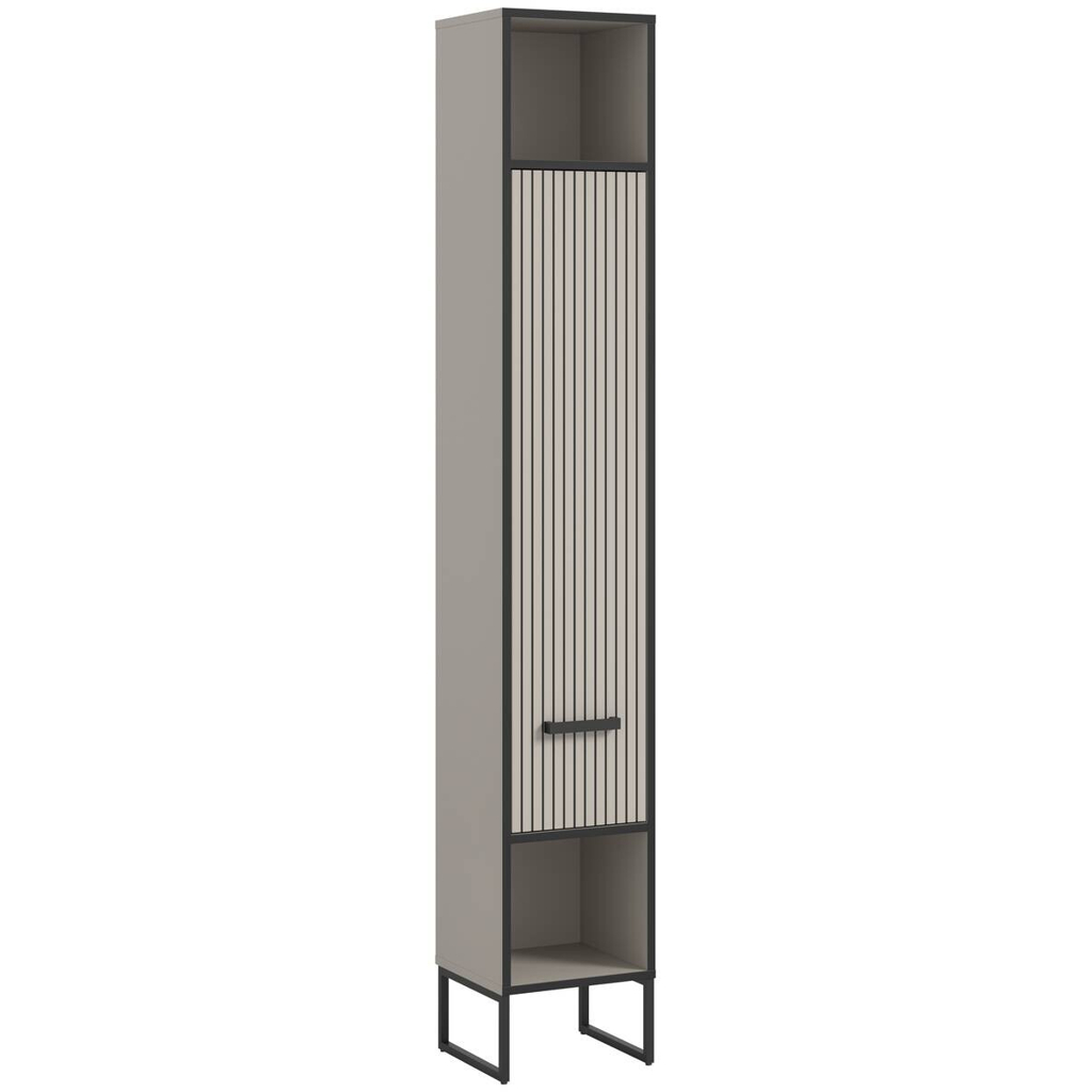Badhochschrank BAGNO
schwarz Kaschmirgrau Nachbildung B/H/T: ca. 30x192x32 cm