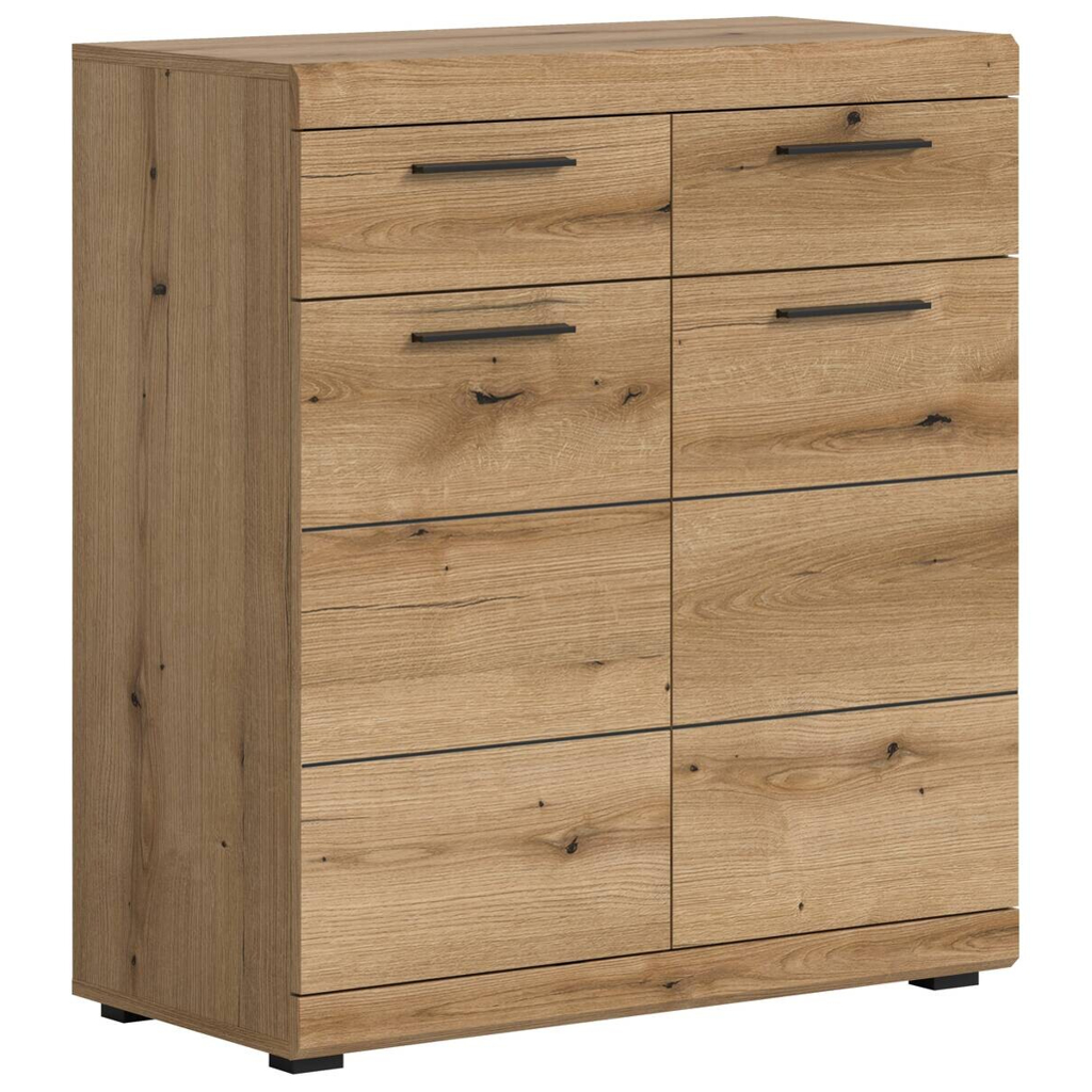xonox.home Kommode SCOUT Evoke Oak Nachbildung B/H/T: ca. 90x96x37 cm