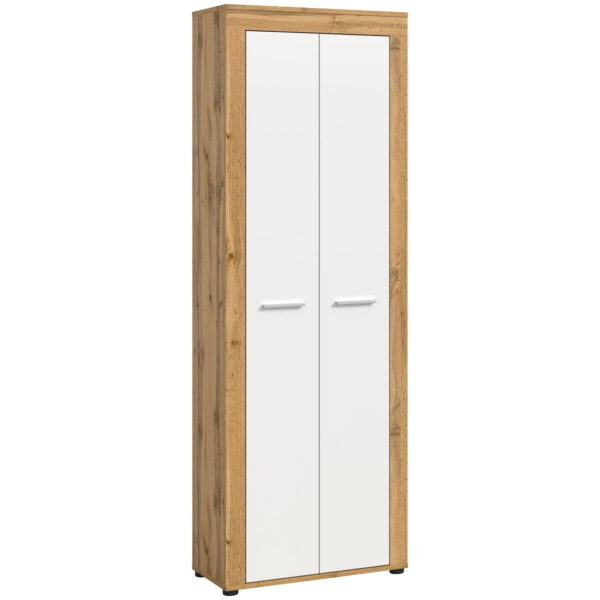 Garderobenschrank JAM
Eiche Wotan Nachbildung weiß B/H/T: ca. 64x191x35 cm