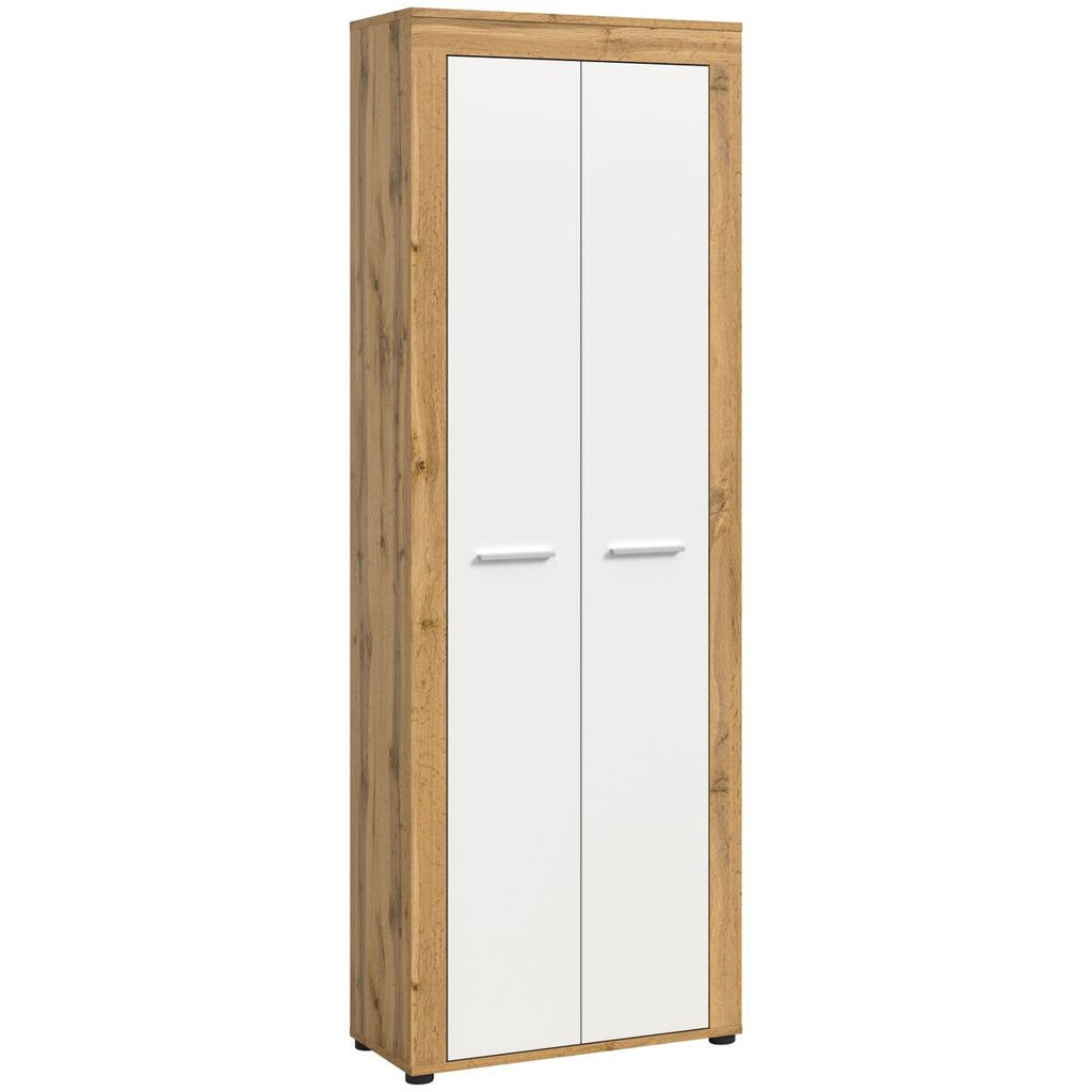 Garderobenschrank JAM
Eiche Wotan Nachbildung weiß B/H/T: ca. 64x191x35 cm