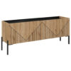 xonox.home TV-Lowboard Neo Evoke Oak Nachbildung schwarz B/H/T: ca. 153x62x40 cm