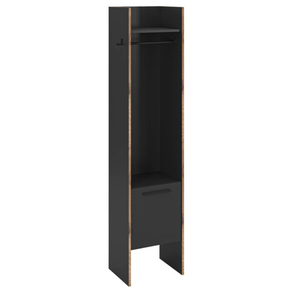 Garderobenschrank Bueno
Basalt Nox Oak Nachbildung B/H/T: ca. 42x189x37 cm