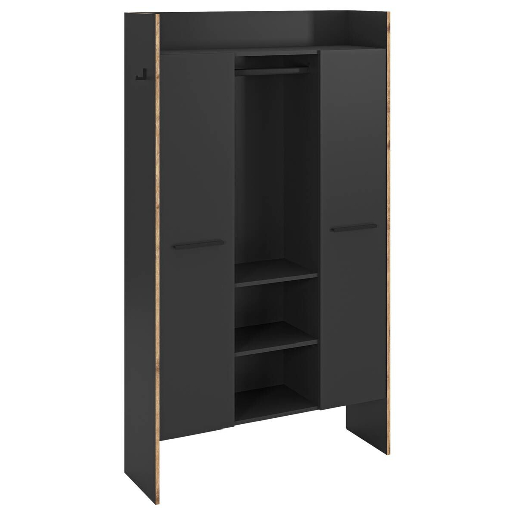 Garderobenschrank Bueno
Basalt Nox Oak Nachbildung B/H/T: ca. 105x189x37 cm