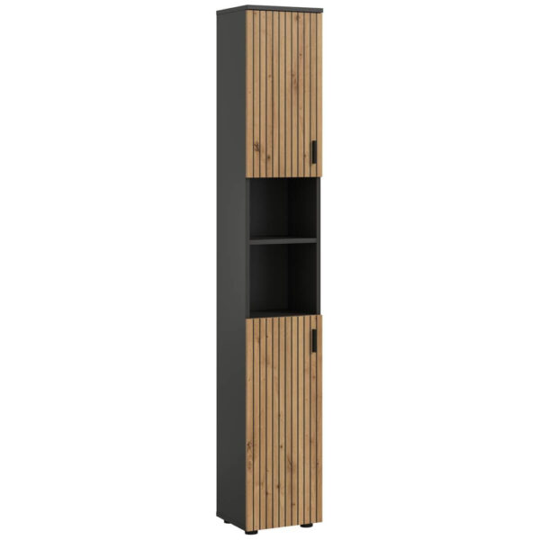 4066432037454 Badhochschrank Mone
Basalt Nachbildung Artisan Oak Nachbildung B/H/T: ca. 30x192x30 cm