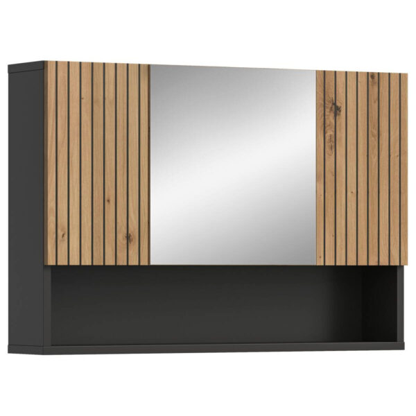 4066432037485-1 Spiegelschrank Mone
Basalt Nachbildung Artisan Oak Nachbildung B/H/T: ca. 80x55x17 cm