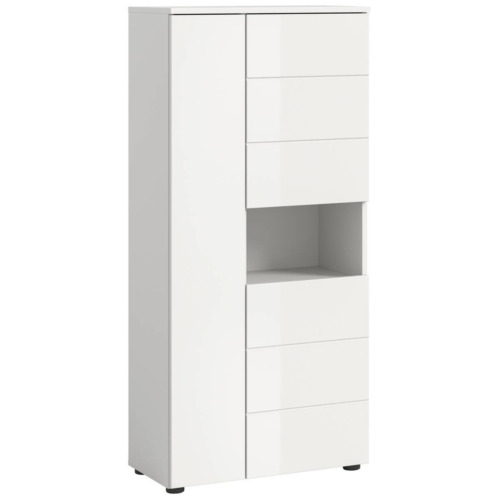 Badhochschrank VIRA
weiß weiß Hochglanz B/H/T: ca. 60x133x34 cm