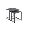 xonox.home Couchtisch 2er Set schwarz B/H/T: ca. 38x41x38 cm xonox.home Couchtisch 2er Set schwarz B/H/T: ca. 38x41x38 cm