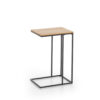 xonox.home Couchtisch schwarz Artisan Nachbildung B/H/T: ca. 30x58x40 cm