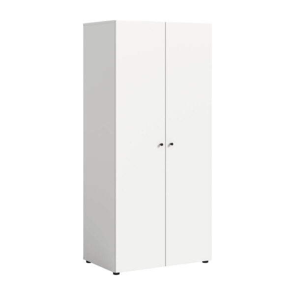 xonox.home Kleiderschrank DARWIN weiß B/H/T: ca. 80x176x51 cm xonox.home Kleiderschrank DARWIN weiß B/H/T: ca. 80x176x51 cm