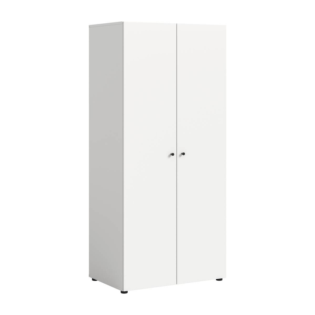 xonox.home Kleiderschrank DARWIN weiß B/H/T: ca. 80x176x51 cm