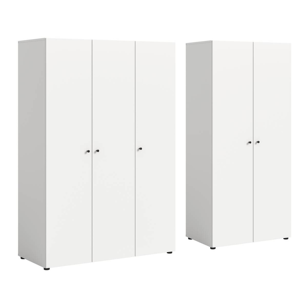 xonox.home Kleiderschrank DARWIN weiß B/H/T: ca. 200x176x51 cm