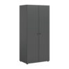 xonox.home Kleiderschrank DARWIN anthrazit B/H/T: ca. 80x176x51 cm