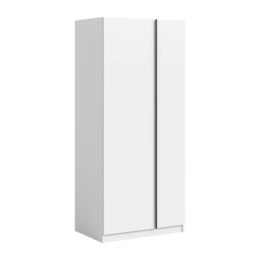 xonox.home Kleiderschrank OAKLAND weiß B/H/T: ca. 80x183x53 cm