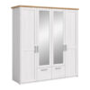 xonox.home Kleiderschrank VERONA Sibiu Lärche Nachbildung Eiche Artisan Nachbildung B/H/T: ca. 188x20x61 cm