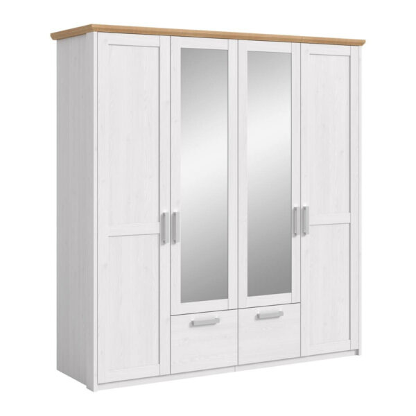 xonox.home Kleiderschrank VERONA Sibiu Lärche Nachbildung Eiche Artisan Nachbildung B/H/T: ca. 188x20x61 cm xonox.home Kleiderschrank VERONA Sibiu Lärche Nachbildung Eiche Artisan Nachbildung B/H/T: ca. 188x20x61 cm