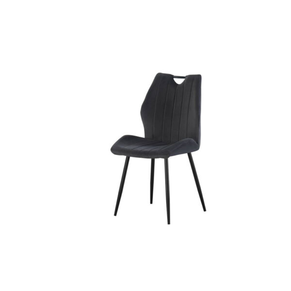 xonox.home Stuhl CHRISTIN, 2er Set anthrazit Samt B/H/T: ca. 52x75x58 cm xonox.home Stuhl CHRISTIN, 2er Set anthrazit Samt B/H/T: ca. 52x75x58 cm