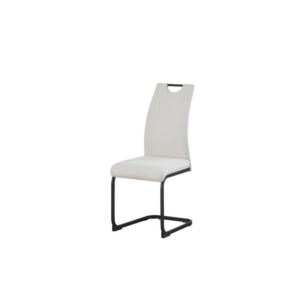 xonox.home Schwingstuhl HANNA, 2er Set creme Webstoff B/H/T: ca. 43x98x59 cm