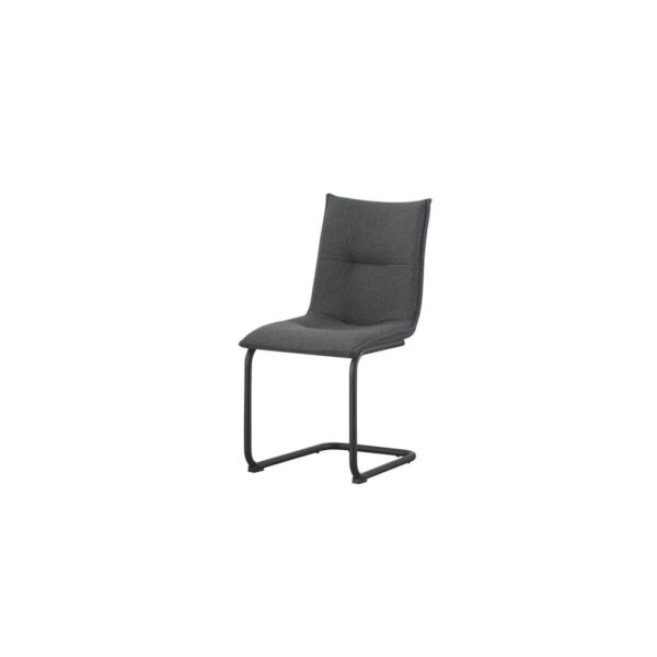 xonox.home Schwingstuhl SONJA, 2er Set anthrazit Webstoff B/H/T: ca. 46x89x57 cm